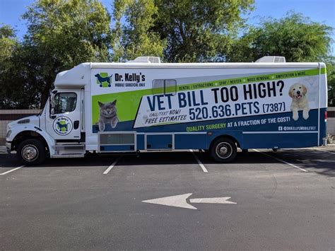 Dr kelly mobile vet - Tucson pet owners in need of low-cost veterinary care have a new, mobile option starting next week. Dr. Kelly’s Mobile Surgical Unit — which has been providing pet owners across Phoenix with low-cost microchipping, vaccines and surgical services since 2016 — is holding its Tucson “soft start” beginning next week.